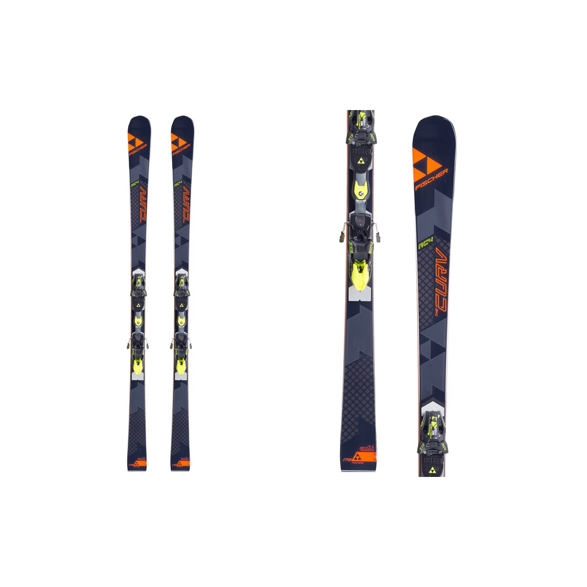 Ski Fischer RC4 The Curv CB Bindings Rc4 Z13 FF EN