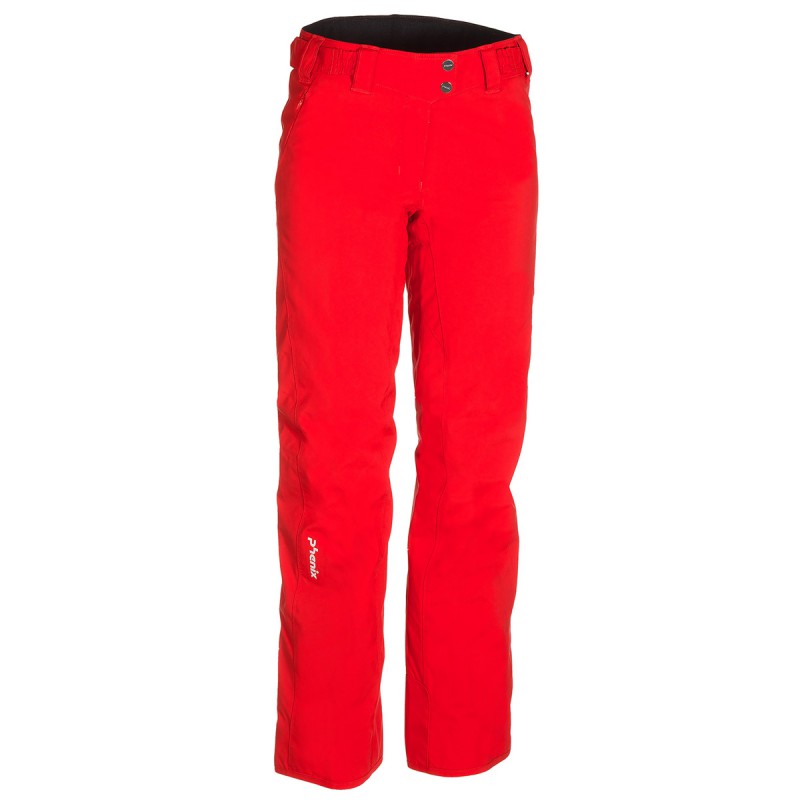 Ski pants Phenix Diamond Dust Woman red | EN