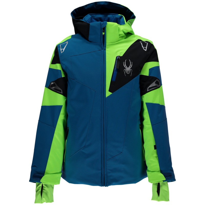 spyder jacket green