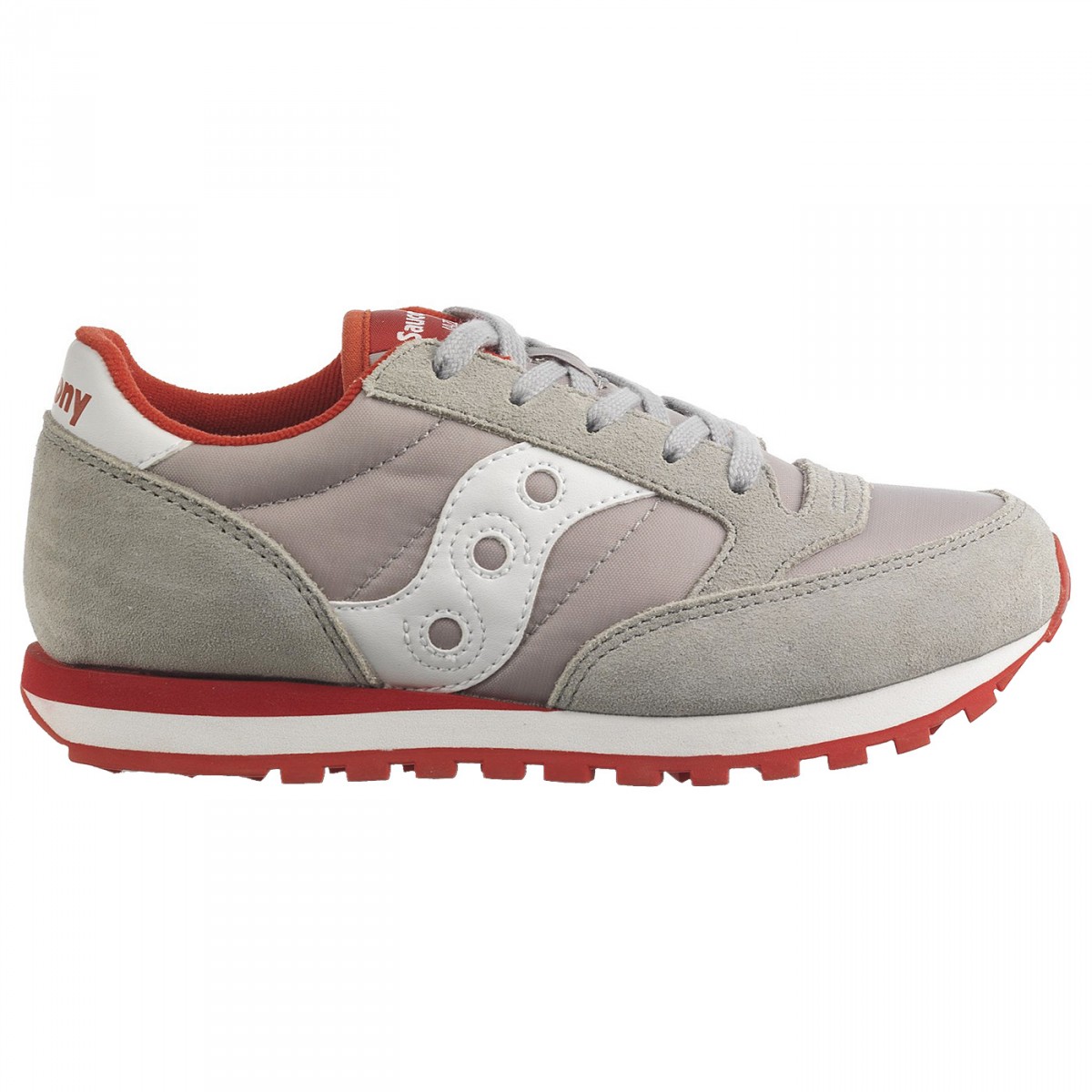 saucony jazz original bambino grigio