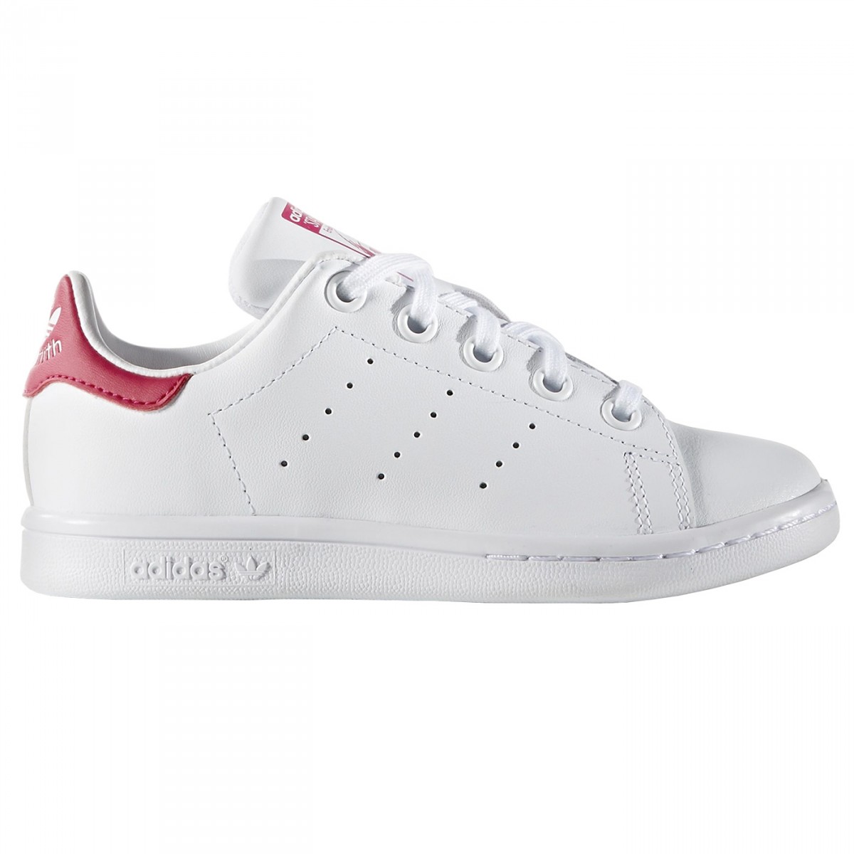 Sneakers Adidas Stan Smith Girl white-pink (28-32) | EN
