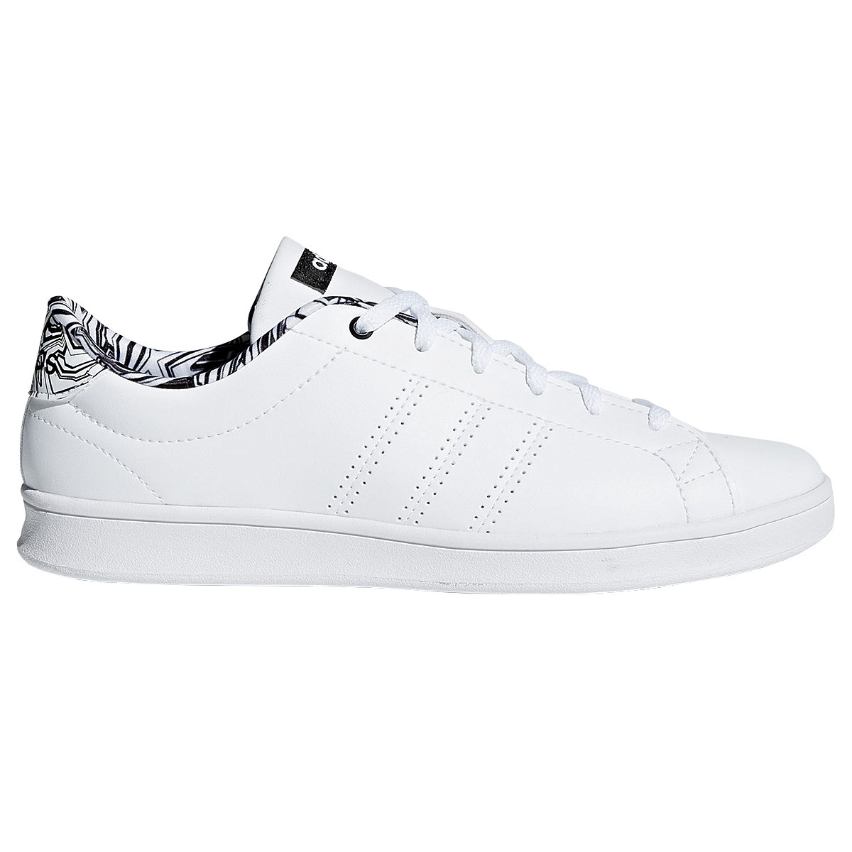 Adidas advantage clean qt femme blanche hotsell