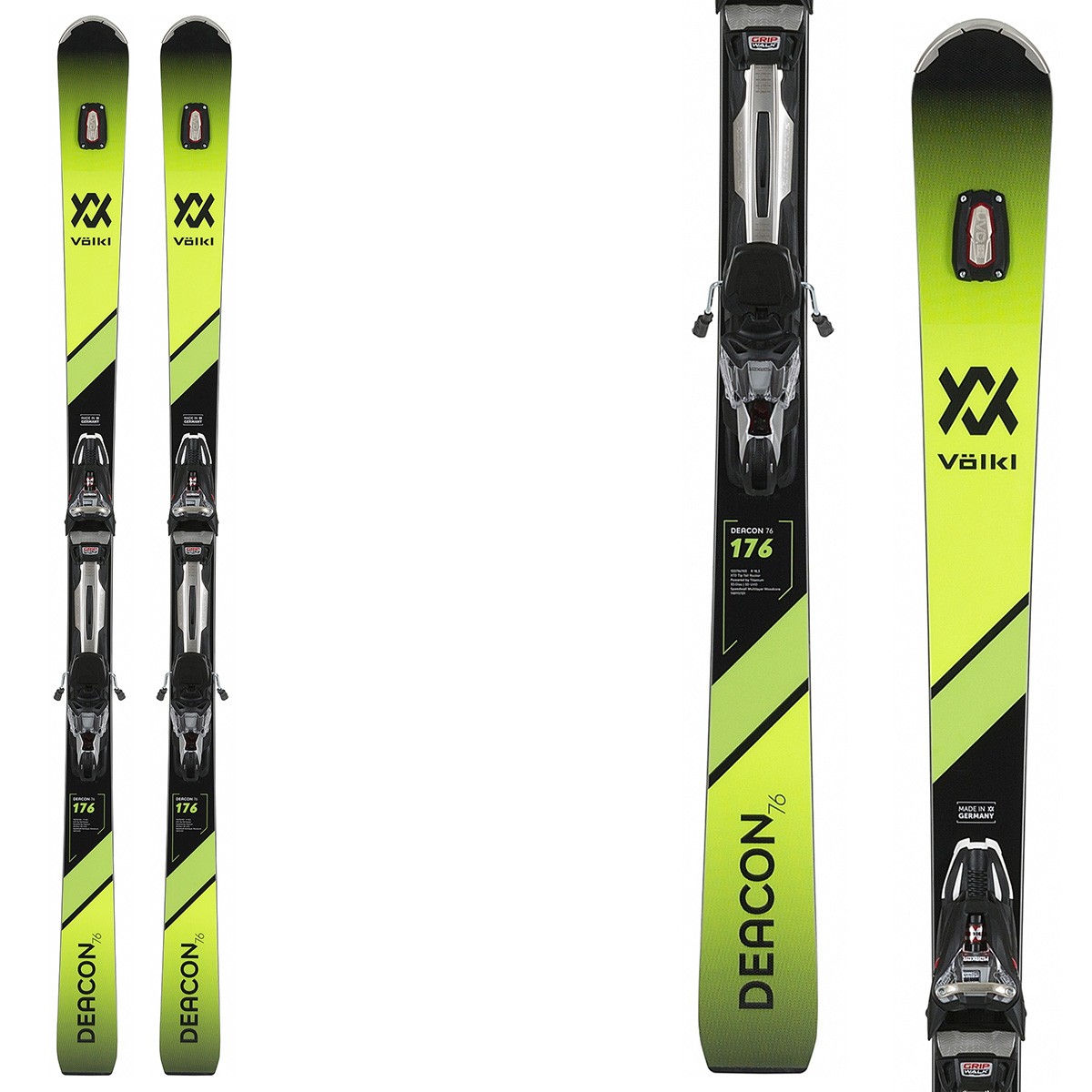 Ski Volkl Deacon 76 + bindings RMotion 12 | EN