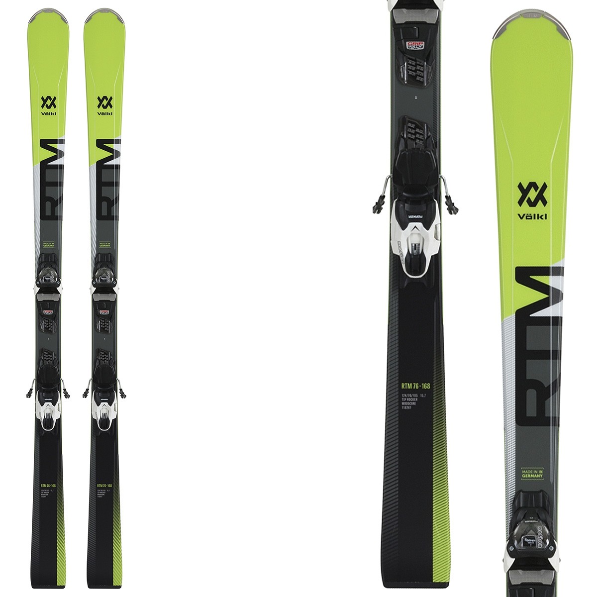 Ski Volkl Deacon 76 + bindings VMotion 10 - All mountain skis | EN