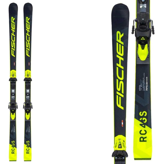 Ski Fischer RC4 Worldcup GS Jr MO avec attaches RC4 Z11 Freeflex FISCHER