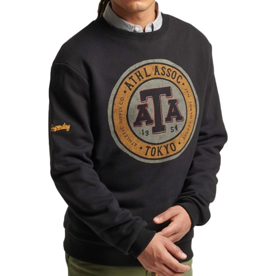 Felpa Superdry Vintage Collegiate Crew SUPER DRY Maglieria