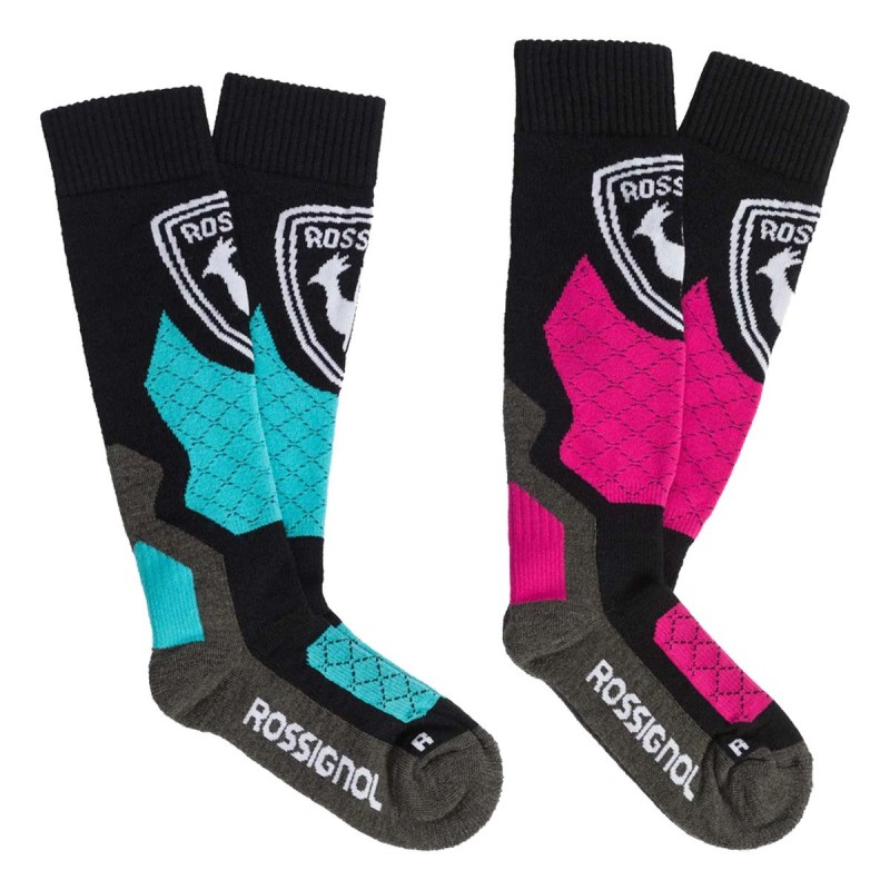 Rossignol Thermotech Ski Chaussettes deux paires