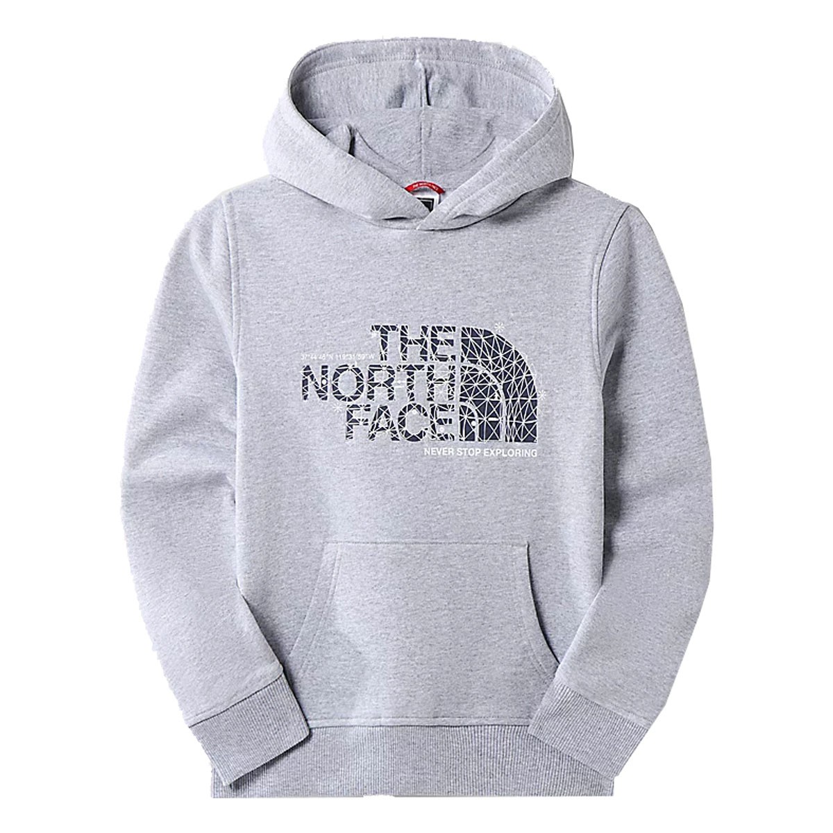 north face drew peak crew sweatshirt