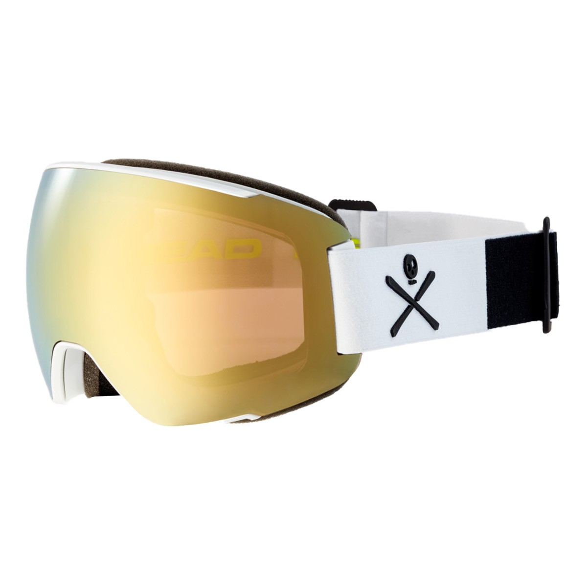 Ski goggle Head Magnify 5K gold WCR + SL | EN