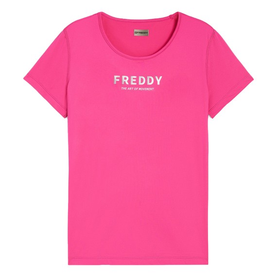 FREDDY T-shirt de sport Freddy en tissu technique respirant