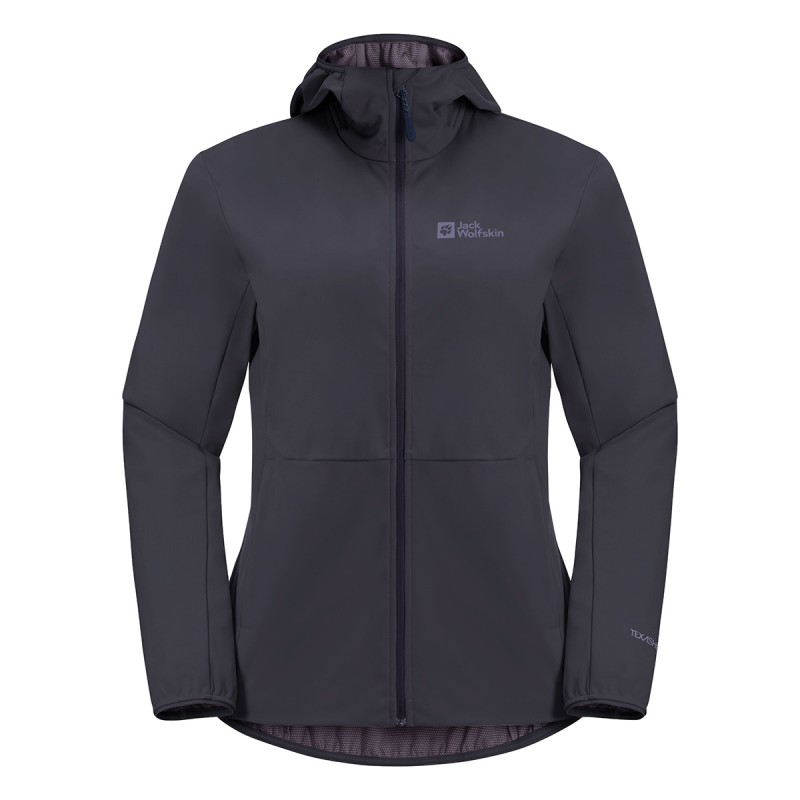 JACK WOLFSKIN Giacca softshell Jack Wolfskin Feldberg con cappuccio W