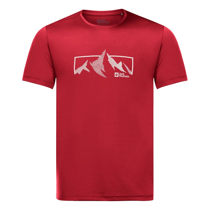 JACK WOLFSKIN T-shirt Jack Wolfskin Peak Graphic M