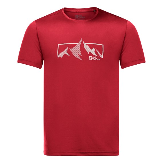 JACK WOLFSKIN T-shirt Jack Wolfskin Peak Graphic M