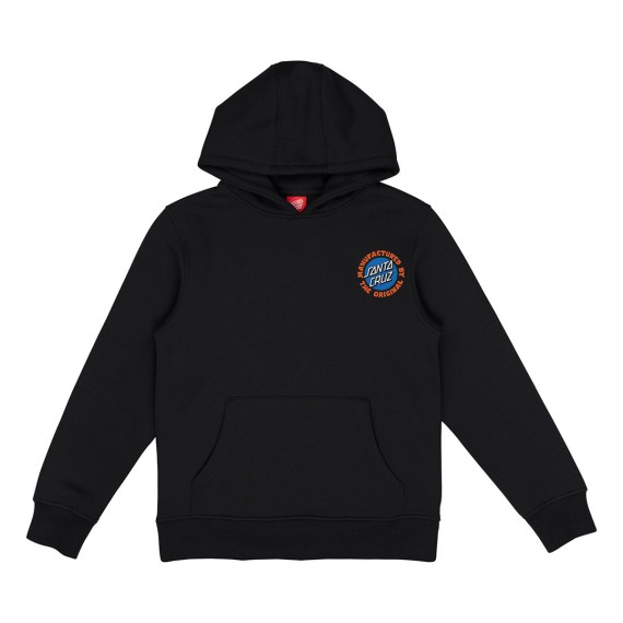 SANTA CRUZ Santa Cruz Speed MFG Dot Youth Black Hoodie