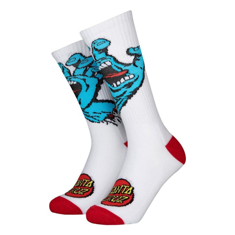 SANTA CRUZ Calcetines Santa Cruz Youth Screaming Hand White