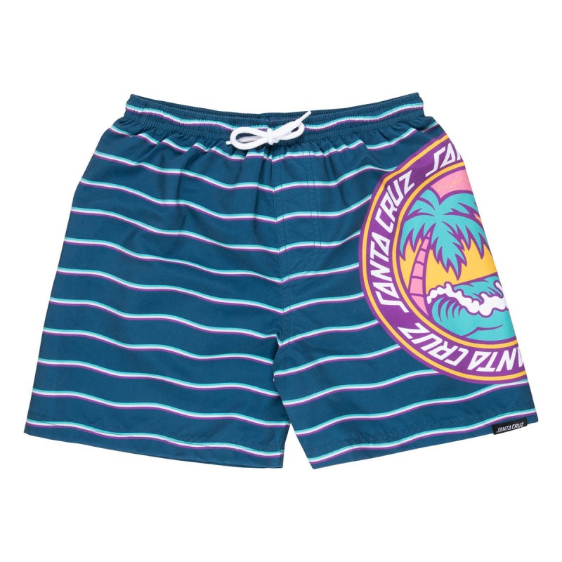 SANTA CRUZ Short de bain Santa Cruz Paradise Break Youth Tidal Wave