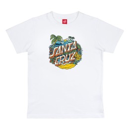 SANTA CRUZ Santa Cruz Aloha Dot Front Youth T-Shirt