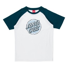SANTA CRUZ Santa Cruz Breaker Check Dot Front Youth Custom T-shirt