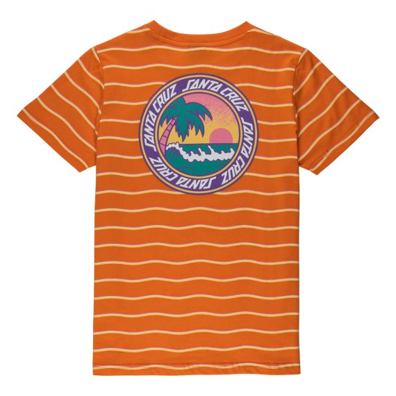 SANTA CRUZ Santa Cruz Paradise Break Youth Custom Apricot T-shirt