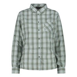 CMP CMP W Long-Sleeve Check Pattern Shirt
