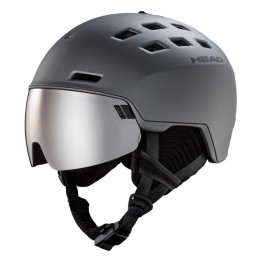 HEAD Casco de esquí Head Radar Visor Anthracite