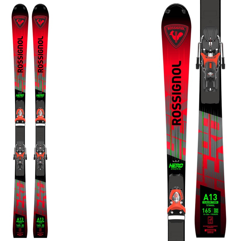 ROSSIGNOL Esquì Rossignol Hero Athlete FIS SL Factory con fijaciones PX 15