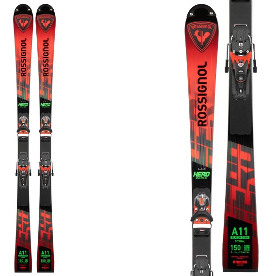 Sci Rossignol Hero Athlete SL con attacchi SPX 12 ROSSIGNOL