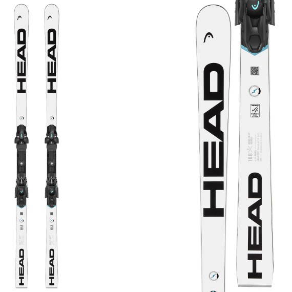 HEAD Skis Head WCR E-Rebels FIS SWRP WCR 14 avec fixations Freeflex ST 16 X RD