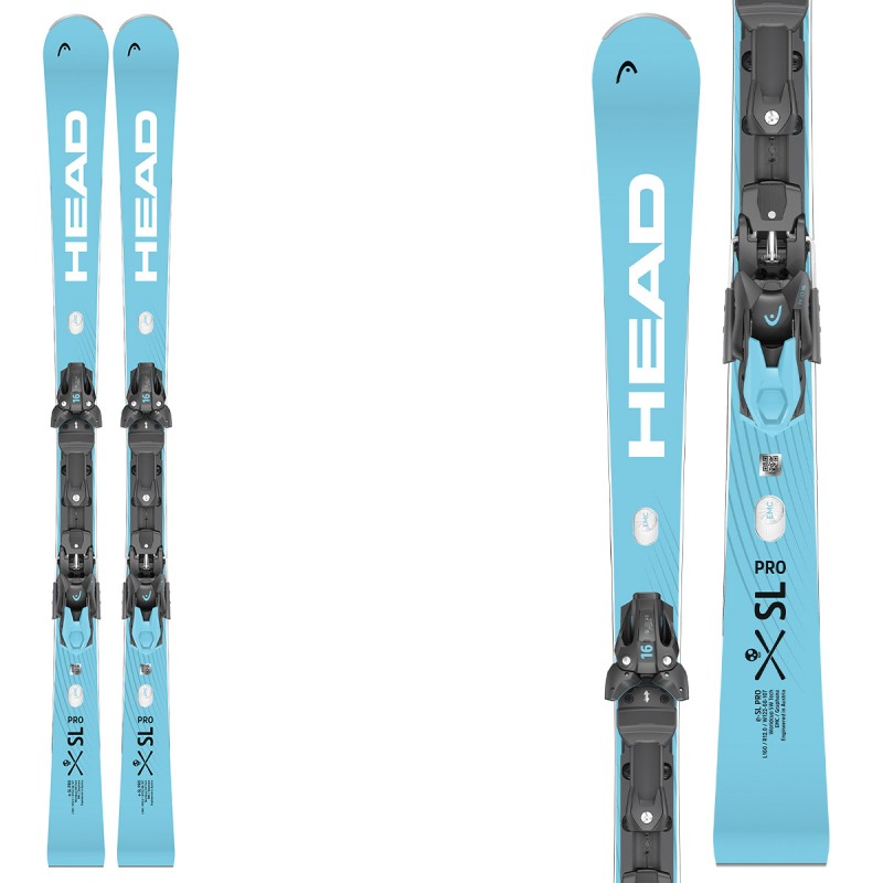 HEAD Skis Head WC Rebels e-SL Pro SW avec fixations Freeflex ST 16