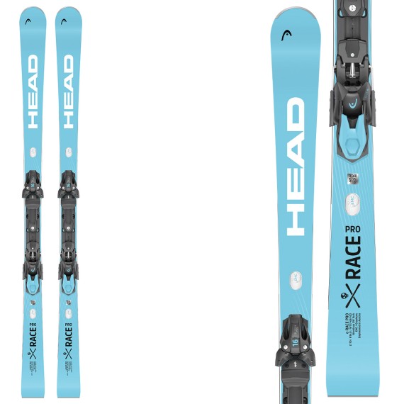 HEAD Skis Head WC Rebels e-Race Pro SW avec fixations Freeflex ST 16