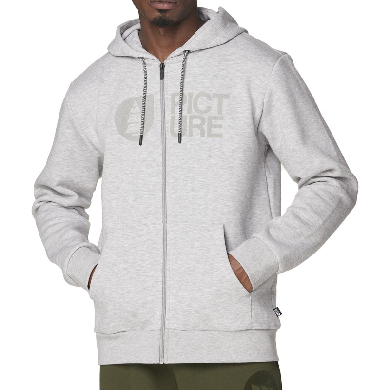 PICTURE Picture Basement Flock Zip Hoodie