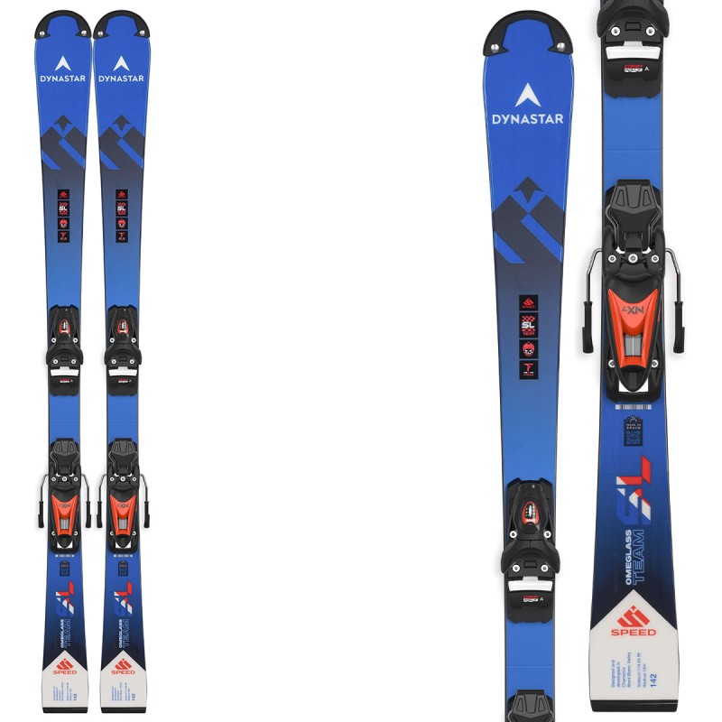 DYNASTAR Dynastar Speed Omeglass Team SL R21 Pro Skis with NX 7 bindings