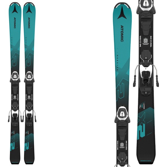 ATOMIC Atomic Redster X2 130-150 Skis with L6 GW bindings