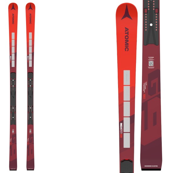 Sci Atomic NY Redster G9 Fis RVSK con attacchi NY Icon 12 ATOMIC Race carve - sl - gs