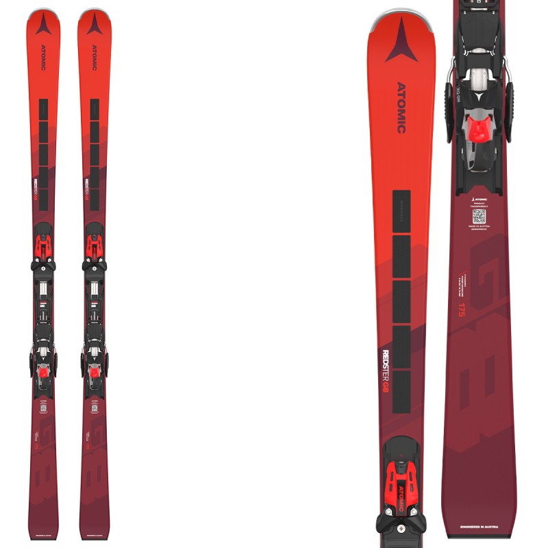 Sci Atomic REDSTER G8 RVSK C con attacchi X 12 GW ATOMIC Race carve - sl - gs