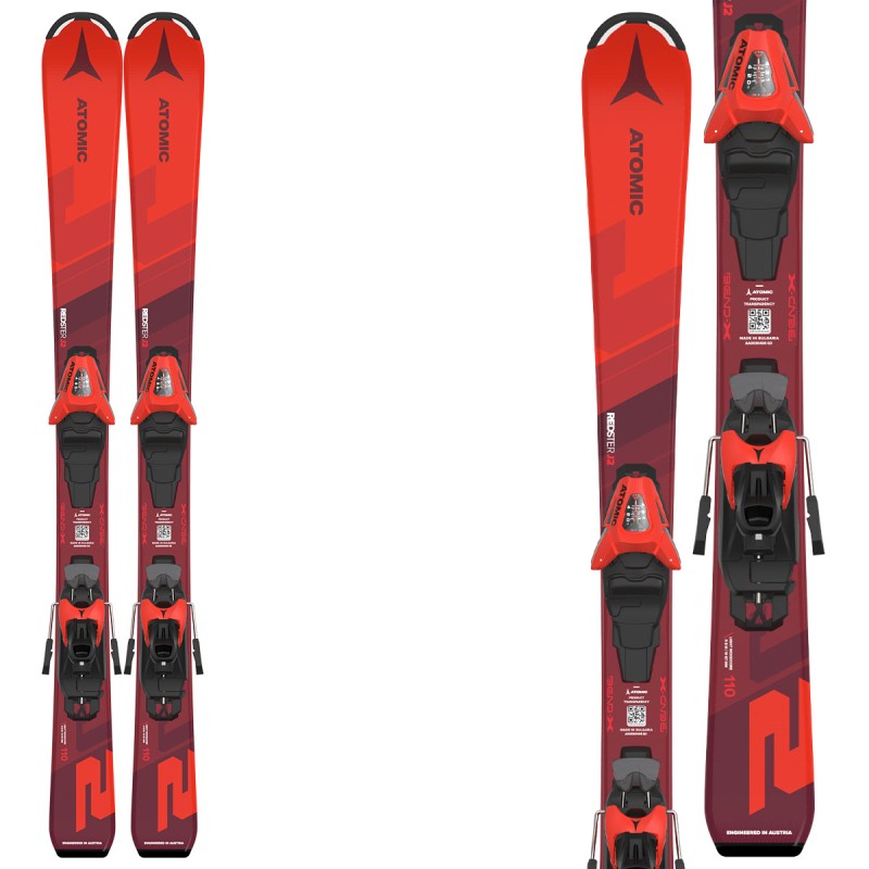 ATOMIC Skis Atomic REDSTER J2 100-120 avec fixations C 5 GW