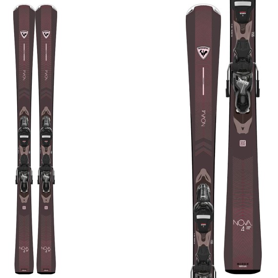 ROSSIGNOL Skis Rossignol Nova 4 avec fixations Xpress 10