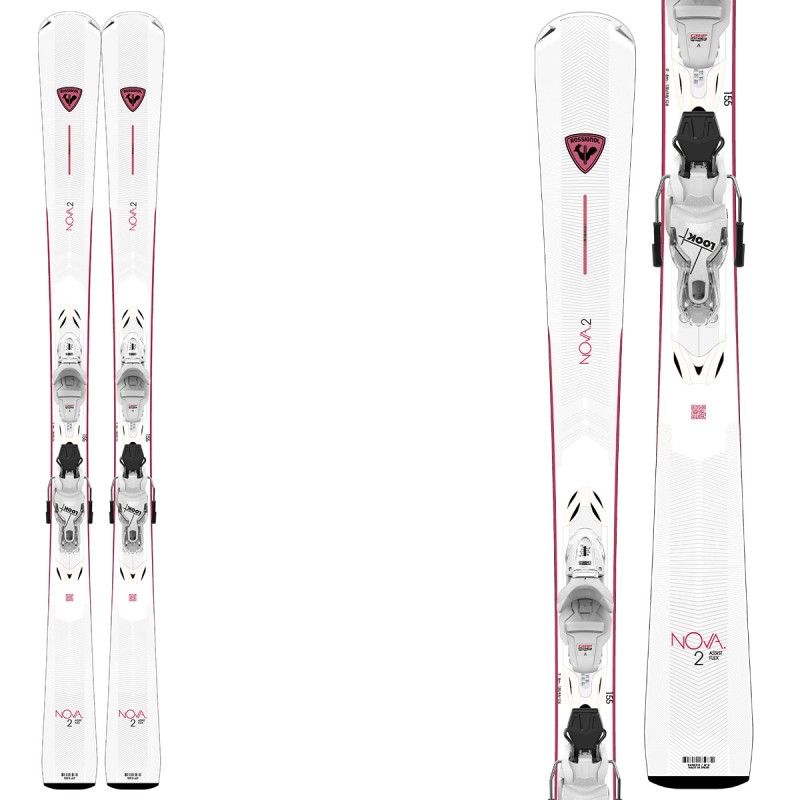 ROSSIGNOL Skis Rossignol Nova 2 avec fixations Xpress 10