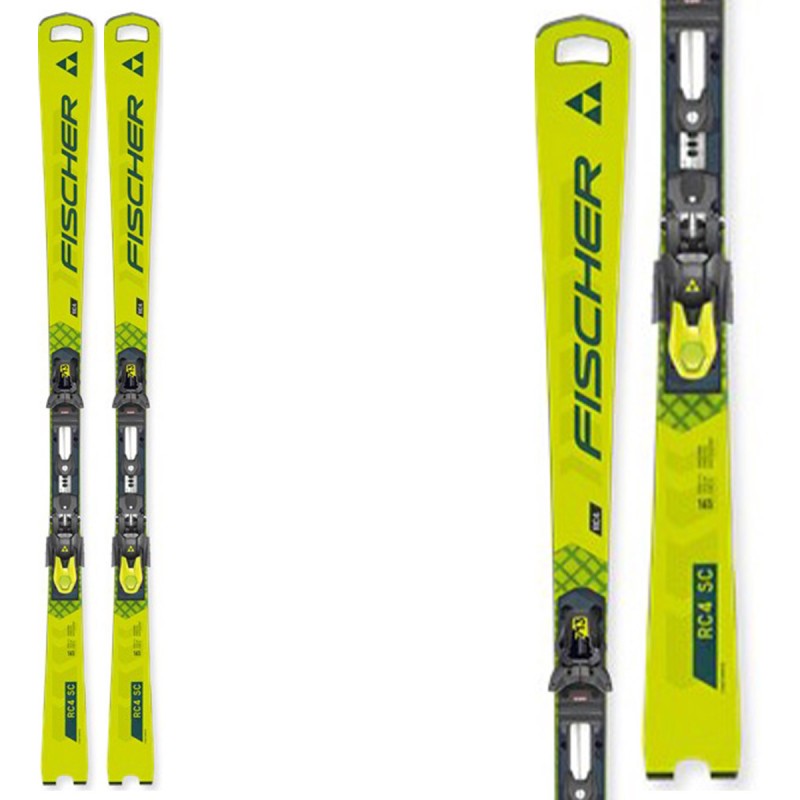 FISCHER Fischer RC4 WC SC Pro M-Plate Skis with RC4 Z13 FF bindings