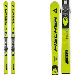 FISCHER Fischer RC4 WC GS JR M plate Skis with RC4 FF 11 bindings