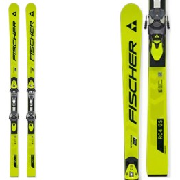 FISCHER Skis Fischer RC4 WC GS Jr M-Plate avec fixations RC4 Z14 ST