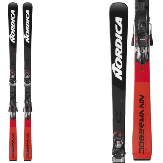 NORDICA Nordica Dobermann GSJ Plate Skis with Comp 10 bindings