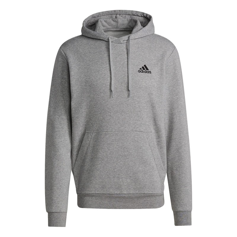 ADIDAS Sudadera con capucha Adidas Essentials Fleece Grey