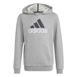 ADIDAS Sweat à capuche Adidas Essentials Two-Colored Big Logo Cotton Grey