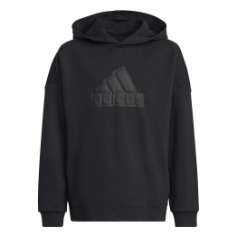 ADIDAS Future Icons Logo Junior Black Hoodie