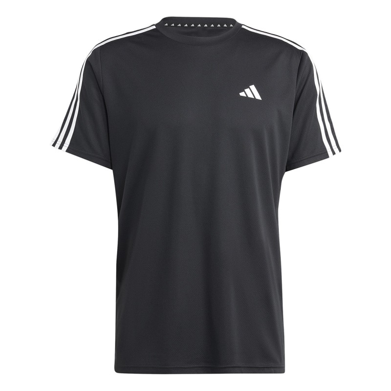 ADIDAS Adidas Train Essentials 3-Stripes Black Training T-Shirt