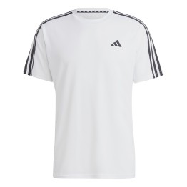 ADIDAS Adidas Train Essentials 3-Stripes White Training T-shirt