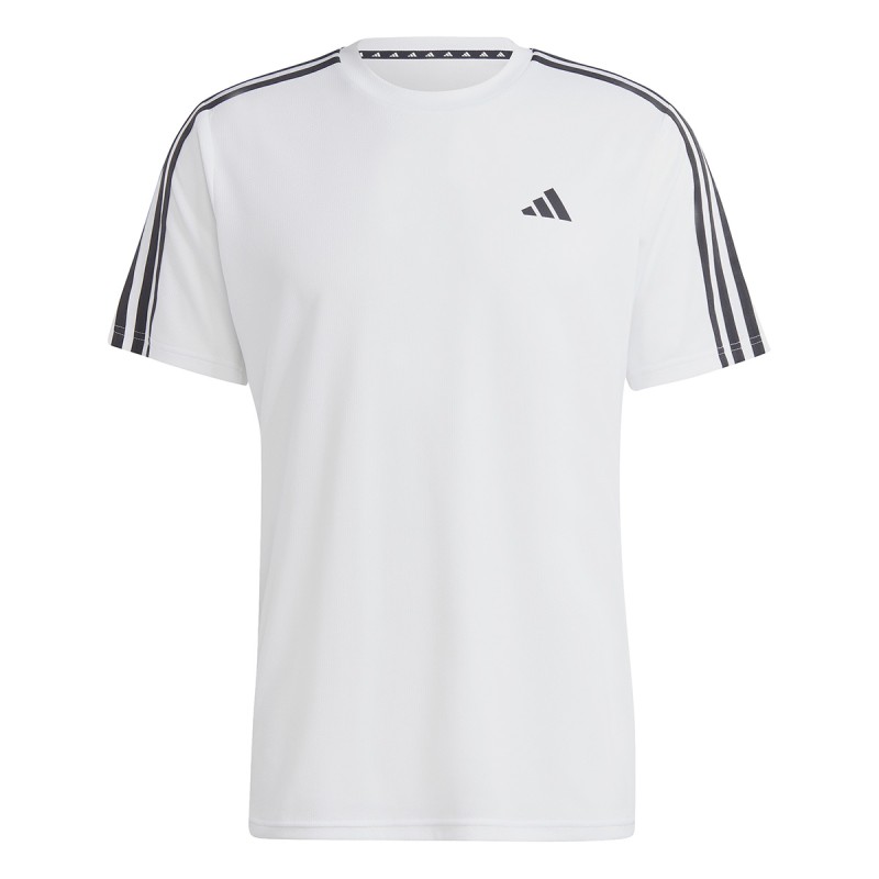 ADIDAS T-shirt da allenamento Adidas Train Essentials 3-Stripes White