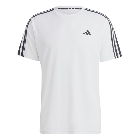 ADIDAS Adidas Train Essentials 3-Stripes White Training T-shirt