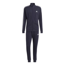 ADIDAS Adidas Basic 3-Stripes French Terry Blue Tracksuit